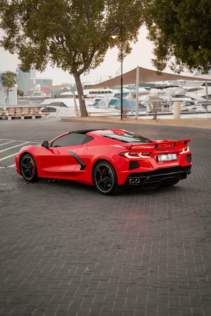 Corvette red